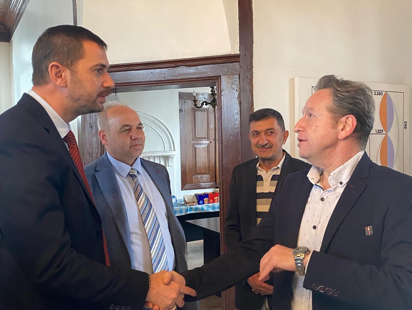 İYİ Partili Yağcı  Mimarlar Odasını Ziyaret Etti