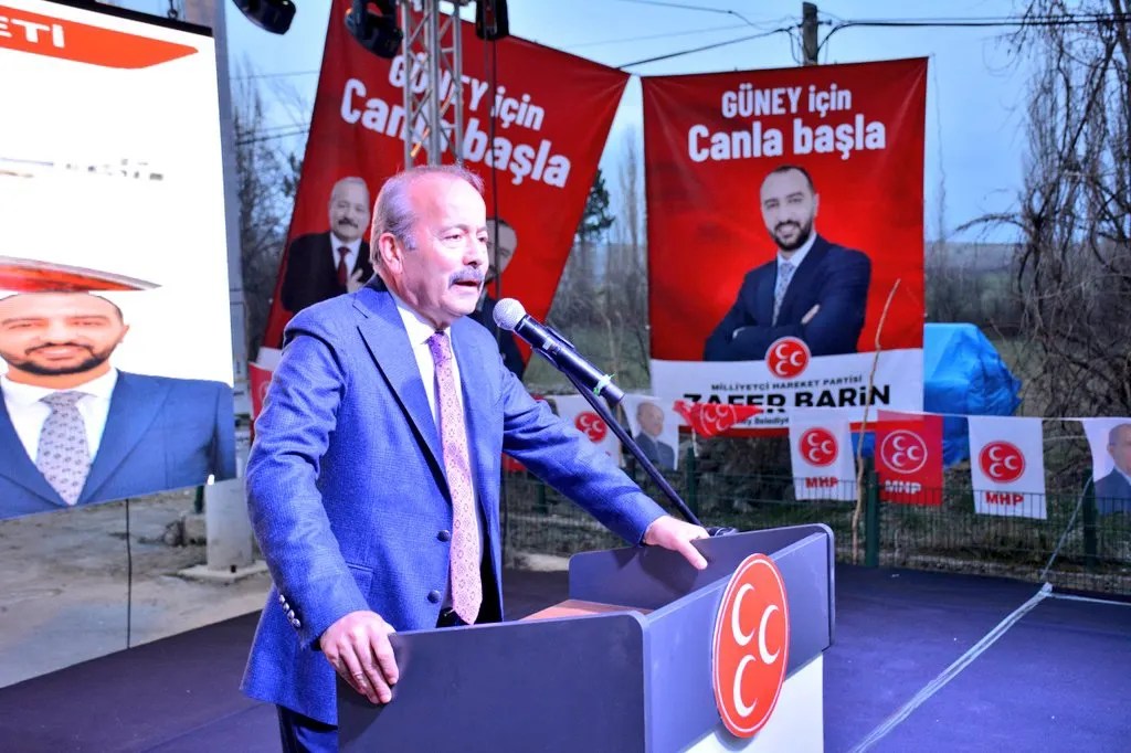 MHP GÜNEY'DE SEÇİM KOORDİNASYON MERKEZİ AÇILIŞINDA İSTİHDAM VURGUSU
