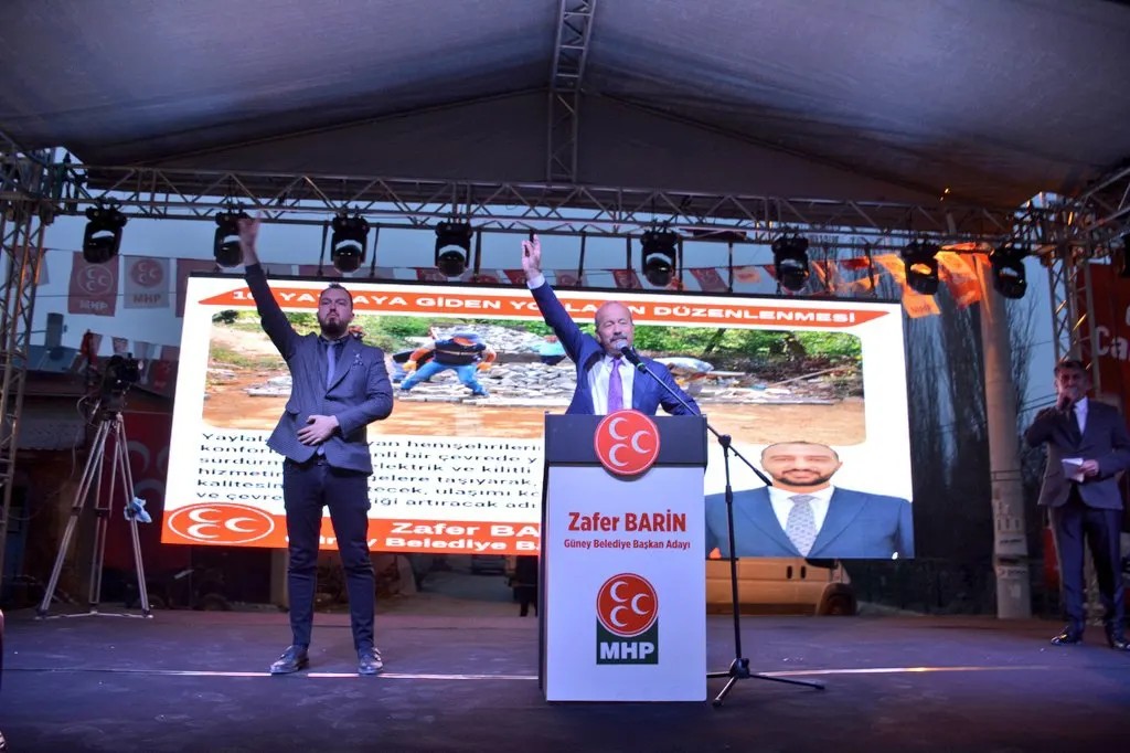 MHP GÜNEY'DE SEÇİM KOORDİNASYON MERKEZİ AÇILIŞINDA İSTİHDAM VURGUSU
