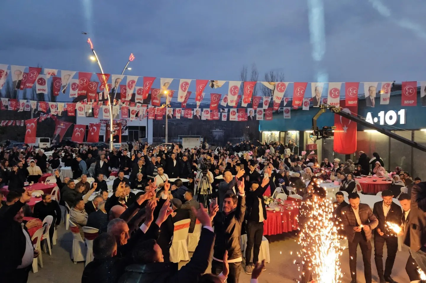MHP GÜNEY'DE SEÇİM KOORDİNASYON MERKEZİ AÇILIŞINDA İSTİHDAM VURGUSU