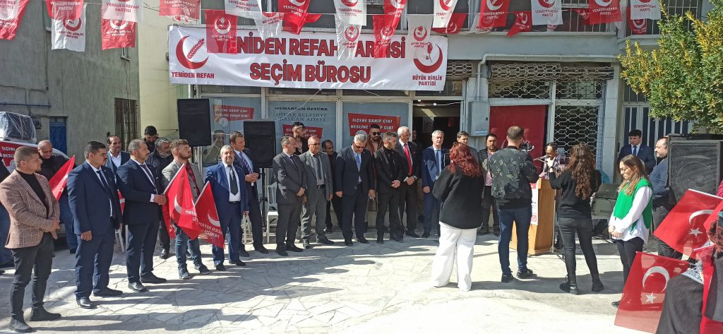 YENİDEN RERAH PARTİSİNDEN ÇOŞKULU AÇILIŞ