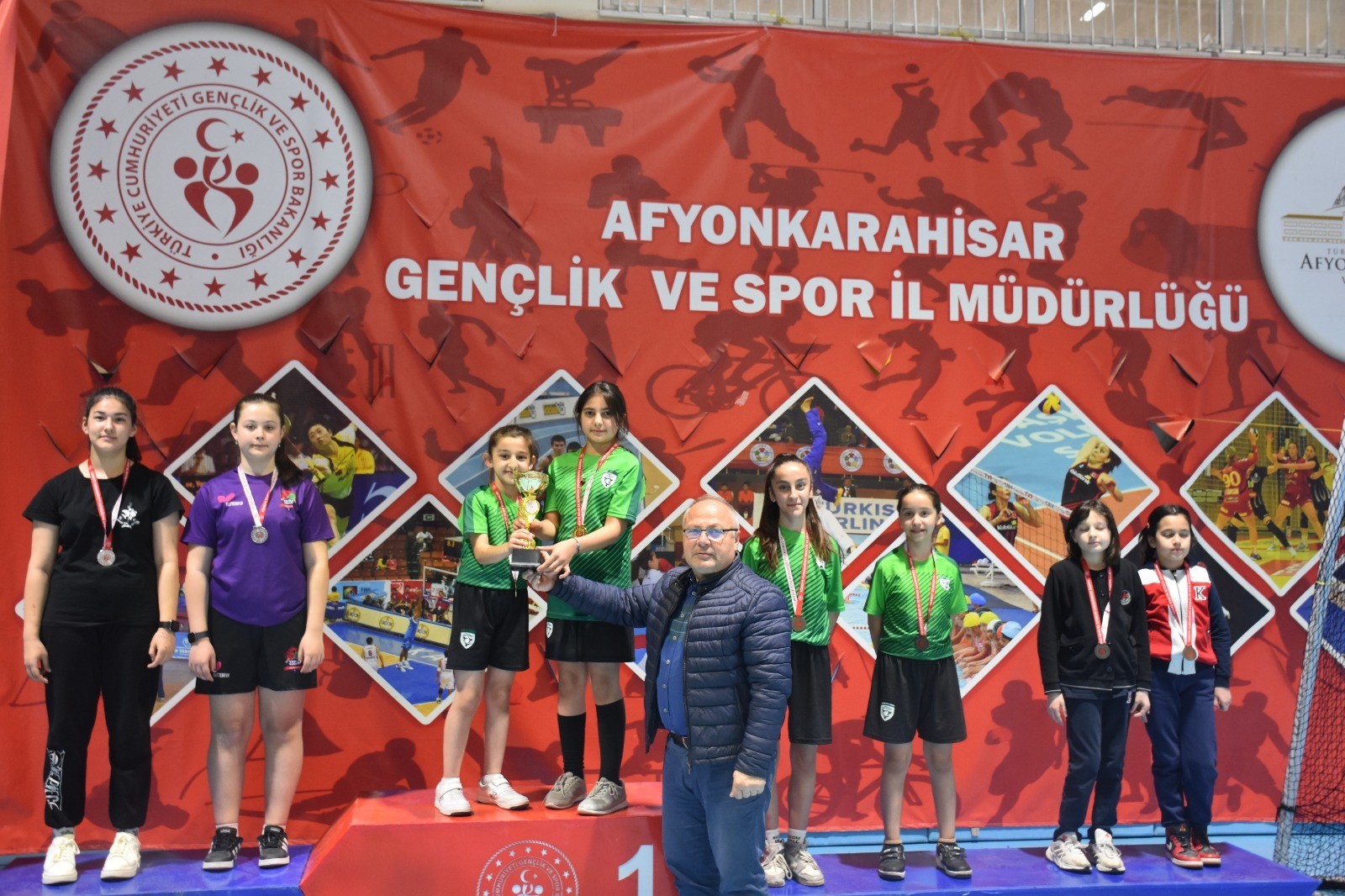 Masa Tenisi Müsabakaları Tamamlandı
