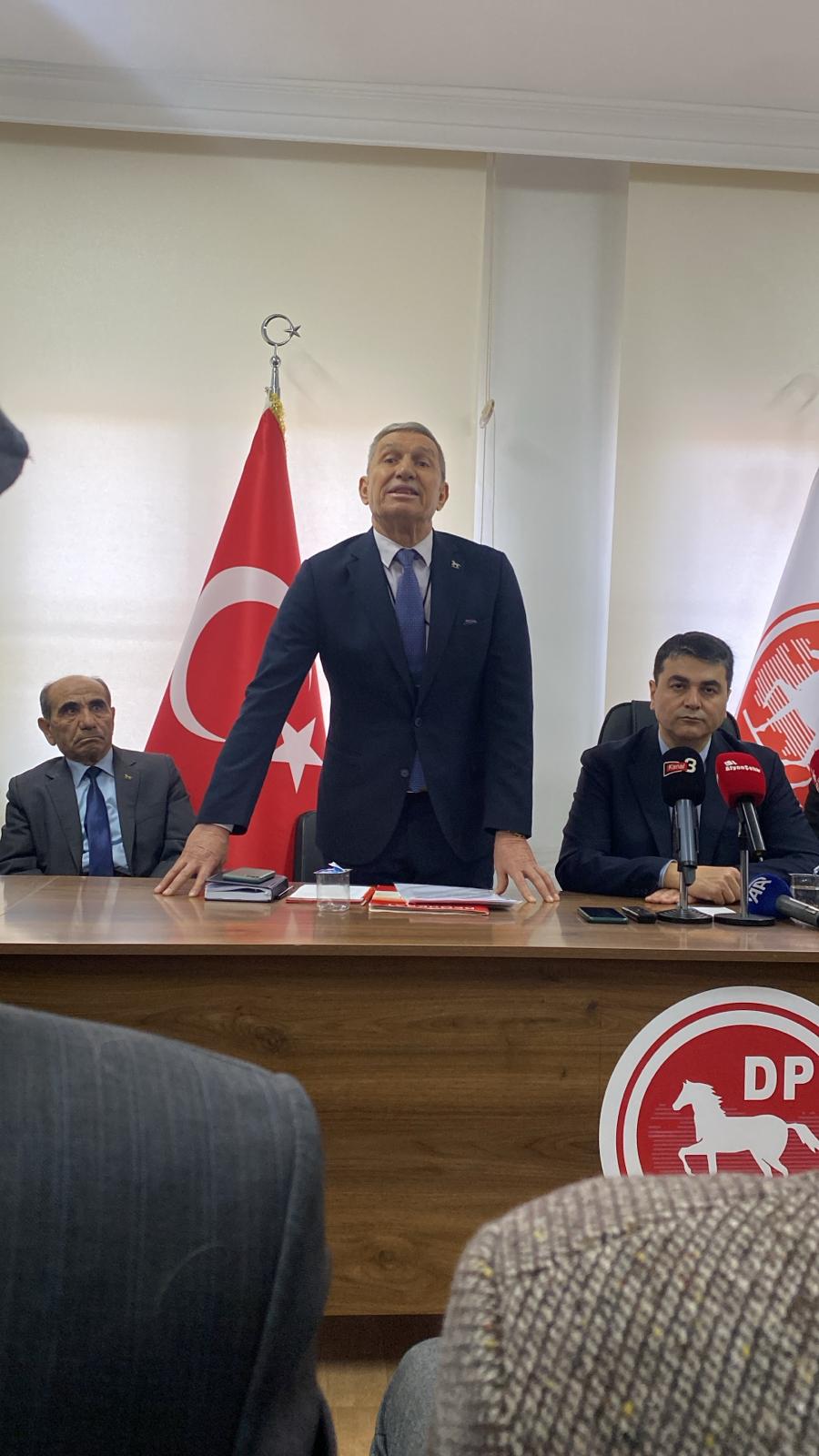 DP Genel Başkanı Uysal Memleketinde Aday Tanıtımı Gerçekleştirdi
