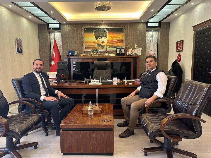 Müdür Parlak'a Ziyaret Kütahya'dan Geldi
