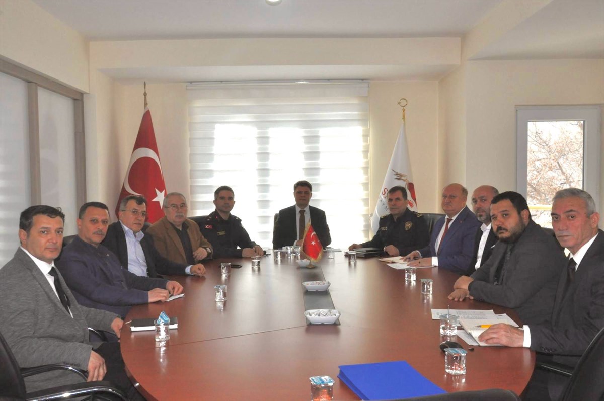 Sandıklı İlçesinde Seçim Güvenliğine Yönelik Toplantı Gerçekleşti
