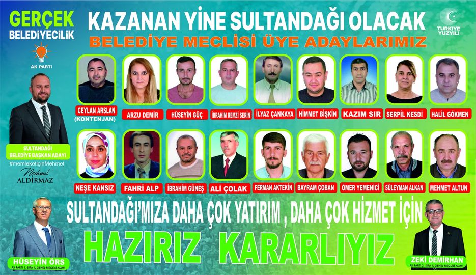 AK Partili Aldırmaz ''Her Şeyden Önce Memleket''