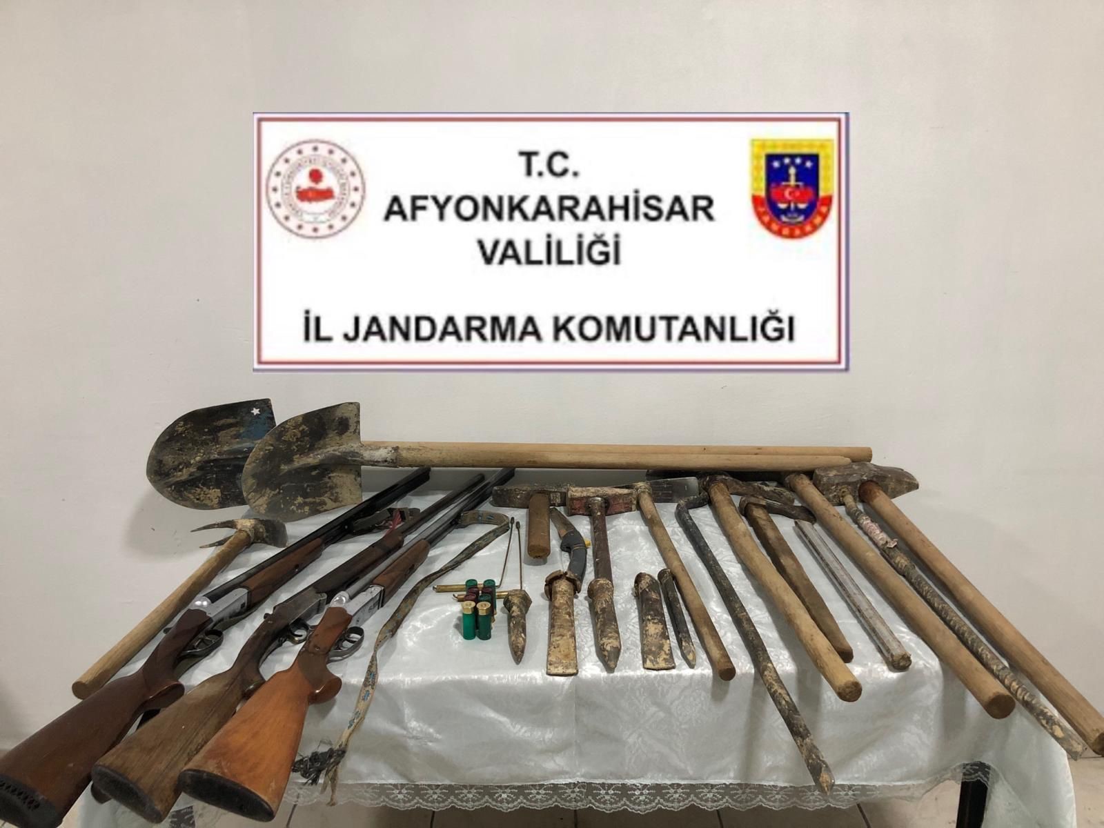 Kaçak Kazı Yapanlara Suçüstü!