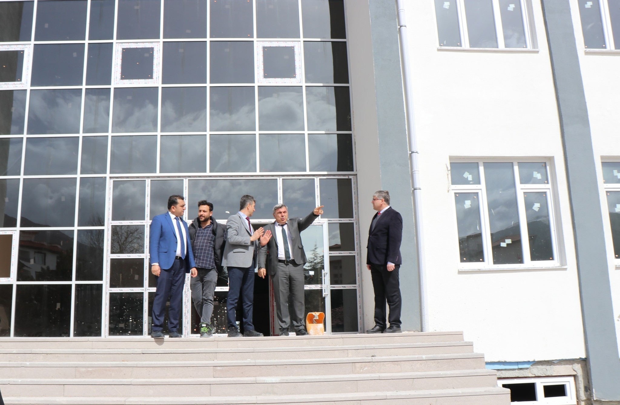Müdür Sünnetçi Yerinde İncelemelerde Bulundu