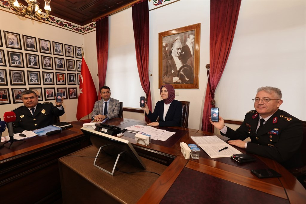 VALİ YİĞİTBAŞI, ASAYİŞ OLAYLARINI DEĞERLENDİRDİ