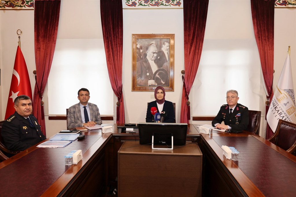 VALİ YİĞİTBAŞI, ASAYİŞ OLAYLARINI DEĞERLENDİRDİ