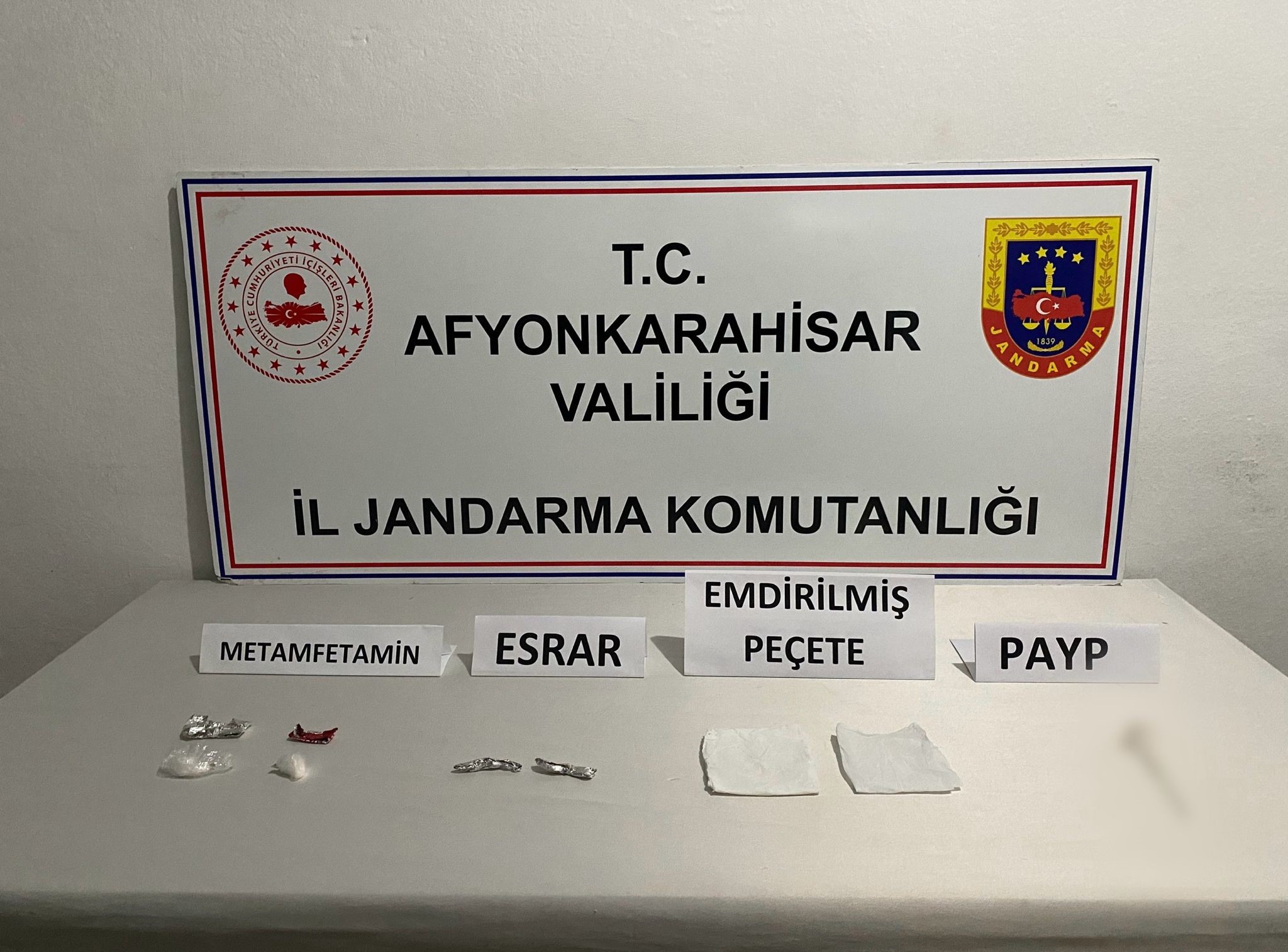 Afyon'un 2 Aylık Asayiş Raporu Açıklandı