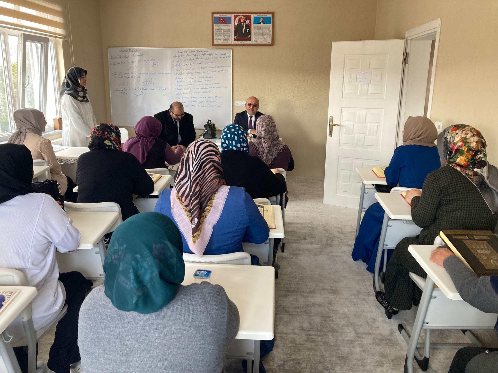 Müftü İmamoğlu Kaymakam Aykaç'ı Ziyaret Etti