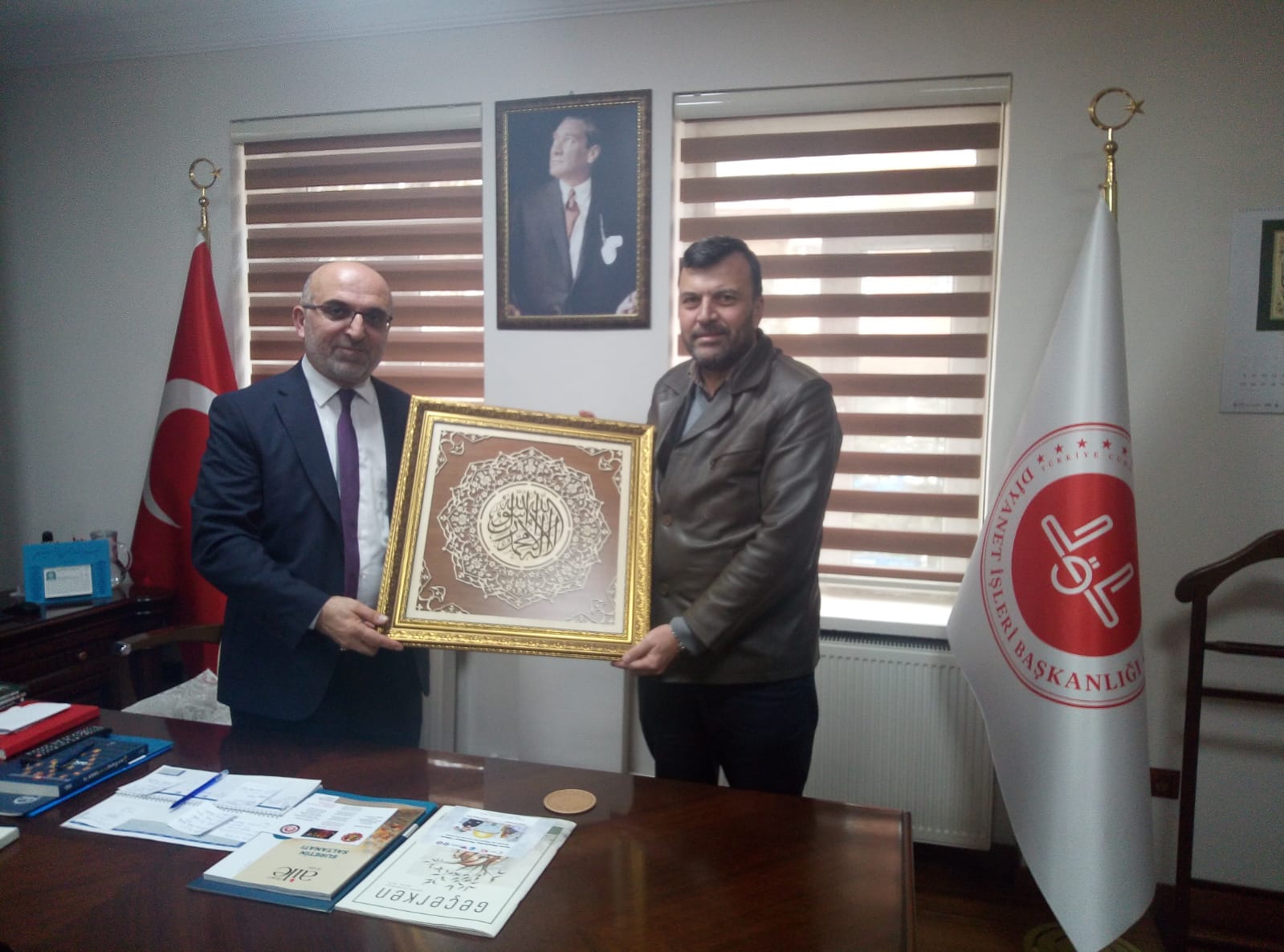 HAYIRSEVER İŞ ADAMI BALIK'DAN MÜFTÜ İMAMOĞLU'NA ZİYARET