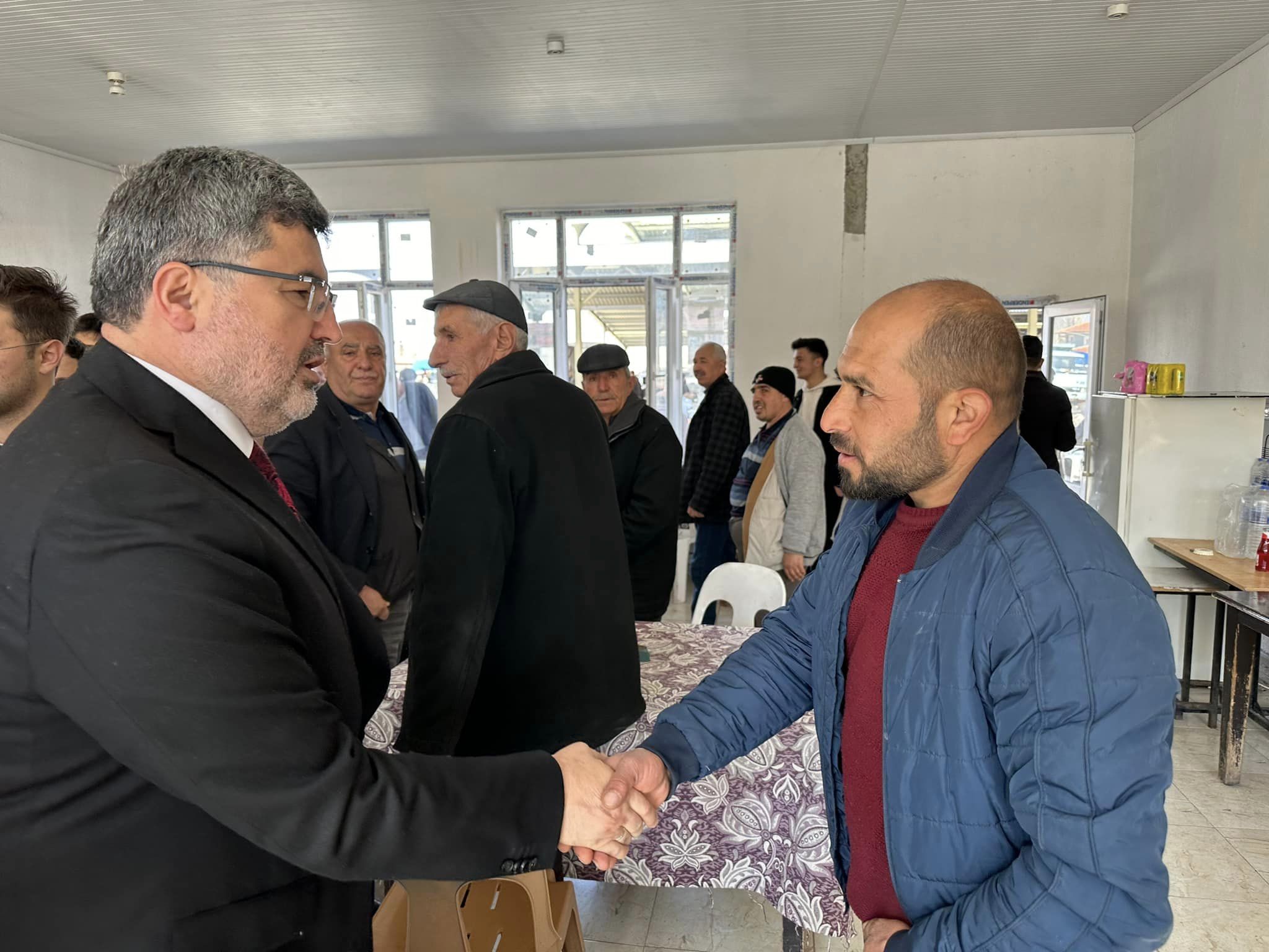 AK Partili Özkaya'nın Rotası  Tatarlı Beldesi Oldu