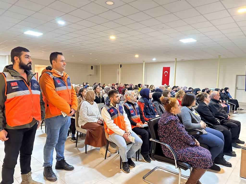 BACIM SULTAN YURDUNDA AFET BİLİNCİ ARTTI