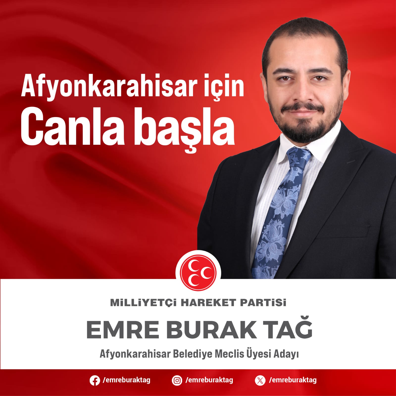 Genç Siyasetçi Tağ ''Ülkücülük Anlık Bir Heves Değildir''