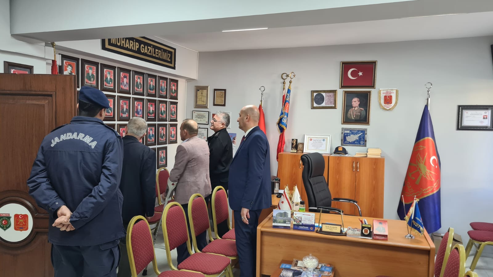 ŞEHİT AİLELERİ ZİYARET EDİLDİ