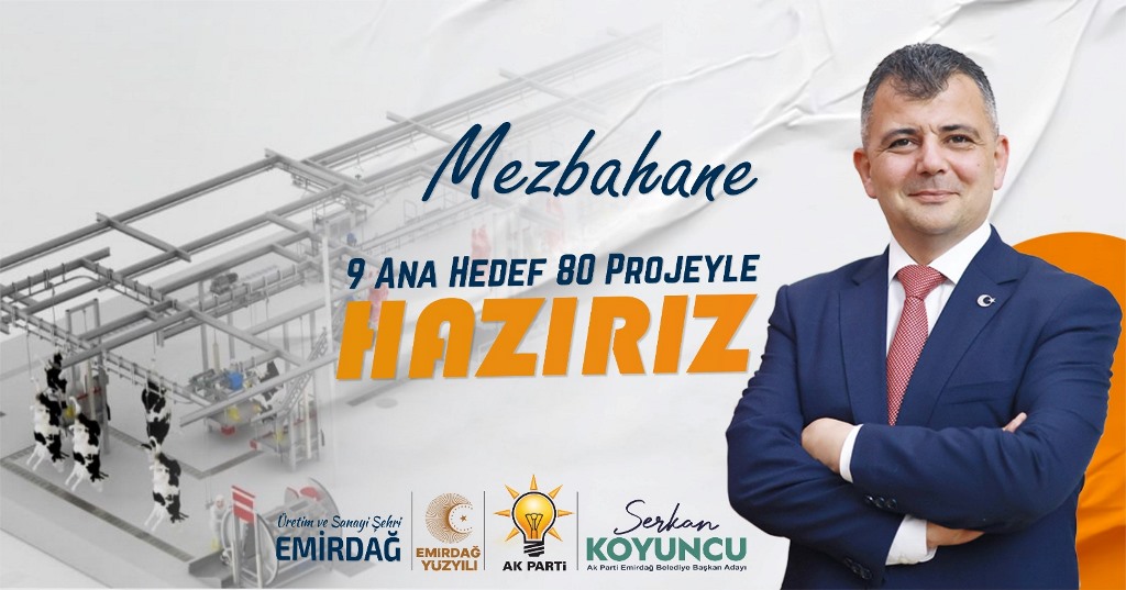 EMİRDAĞ'DA MODERN MEZBAHA PROJESİ YOLDA