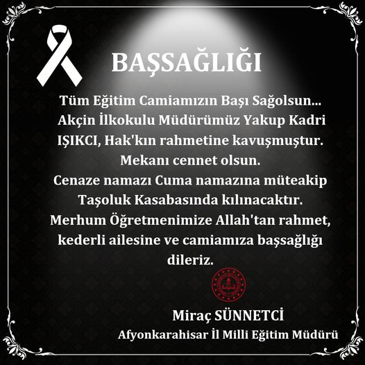 Eğitim Camiasının Acı Günü Sevenlerini Yasa Boğdu