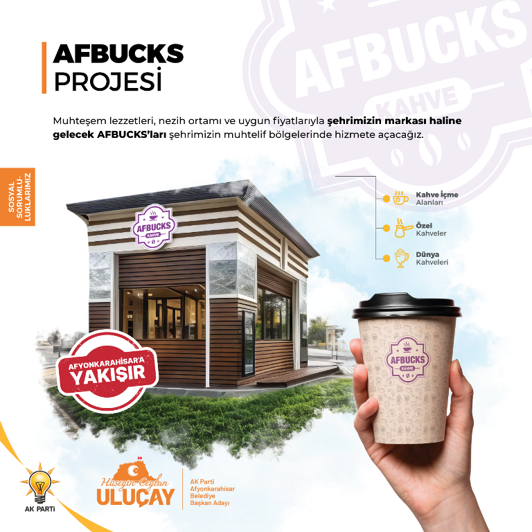ULUÇAY'IN AFBUCKS PROJESİ GENÇLERİ MUTLU EDECEK