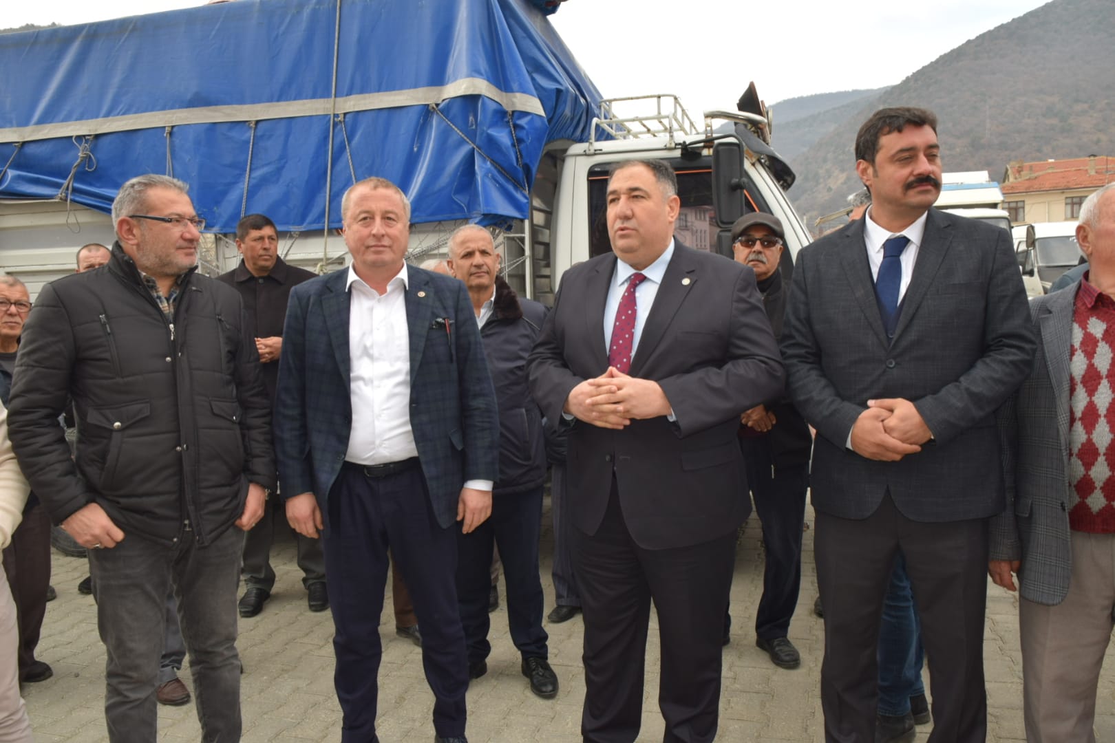 İYİ Partili Heyet Dereçine'de