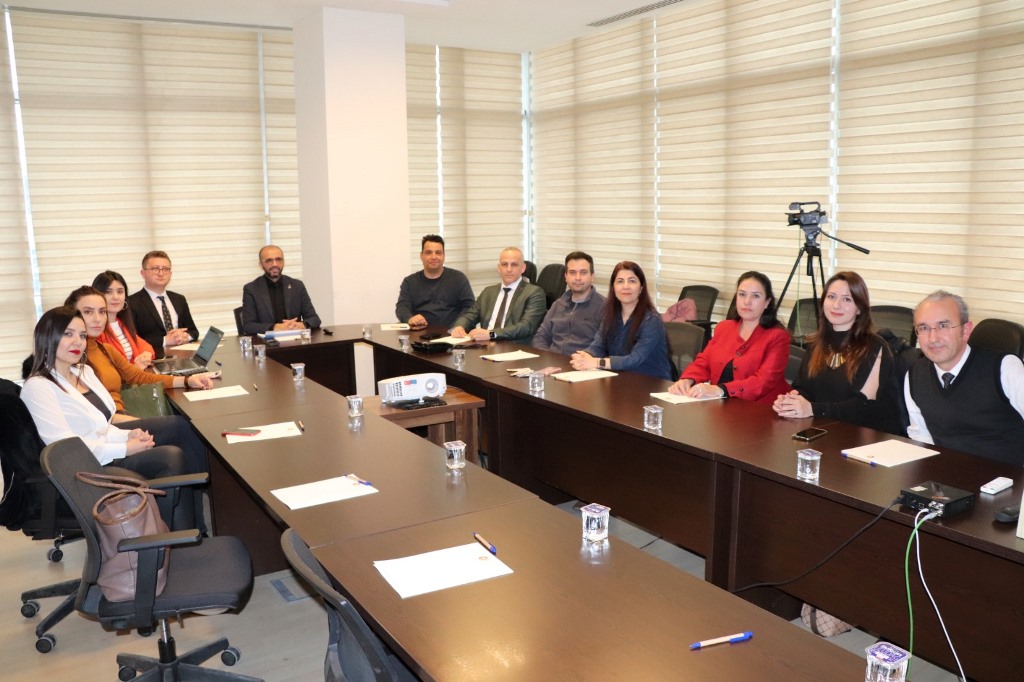 'YEŞİL DÖNÜŞÜM' PROJE TOPLANTISI YAPILDI