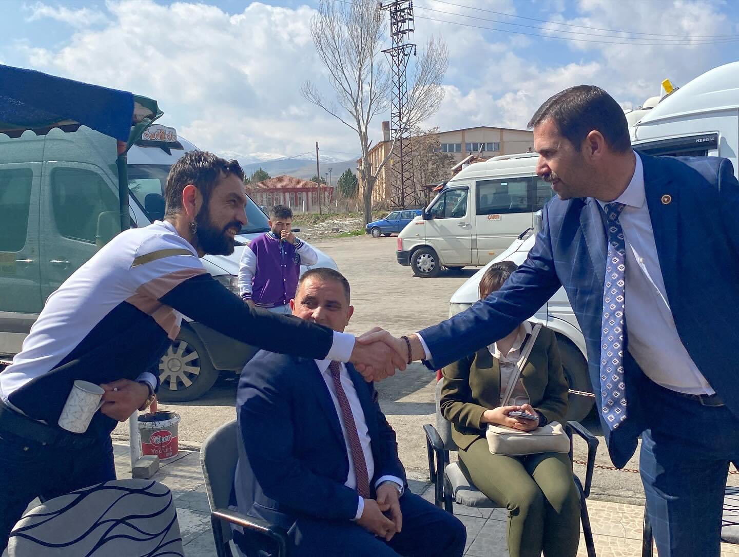 İYİ Partili Yağcı Ziyaretlerini Sürdürüyor
