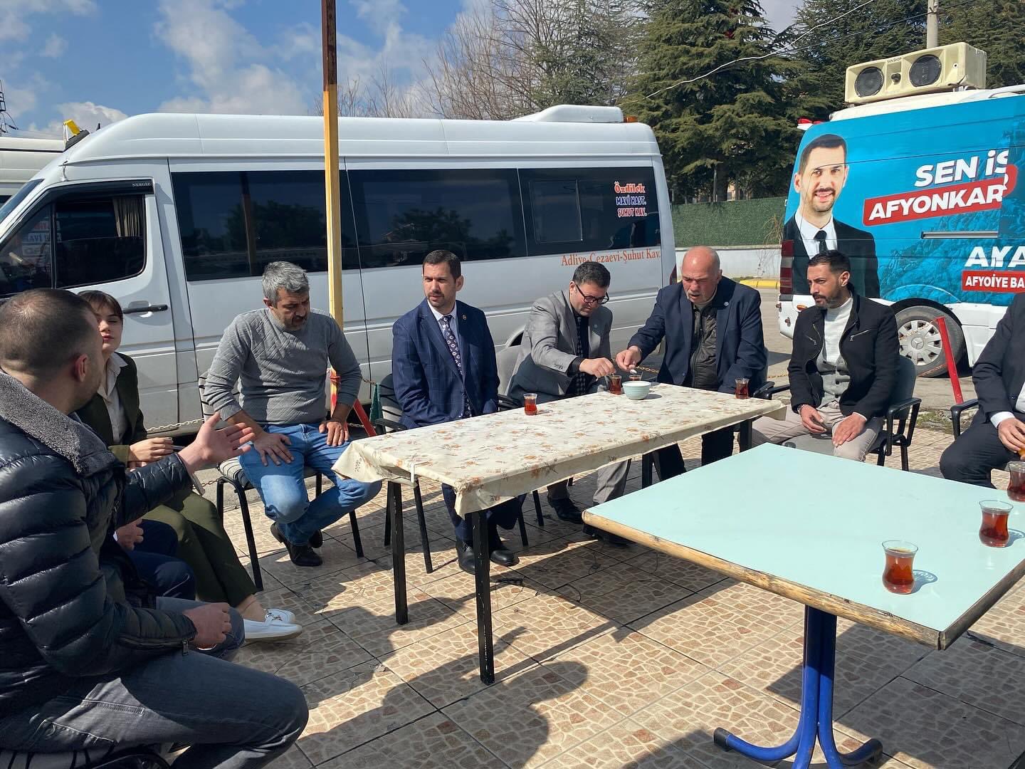 İYİ Partili Yağcı Ziyaretlerini Sürdürüyor