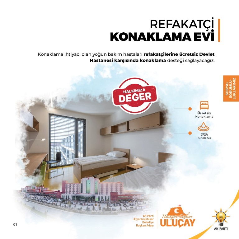 "GEÇİCİ KONAKLAMA İMKÂNI SAĞLAYACAĞIZ"