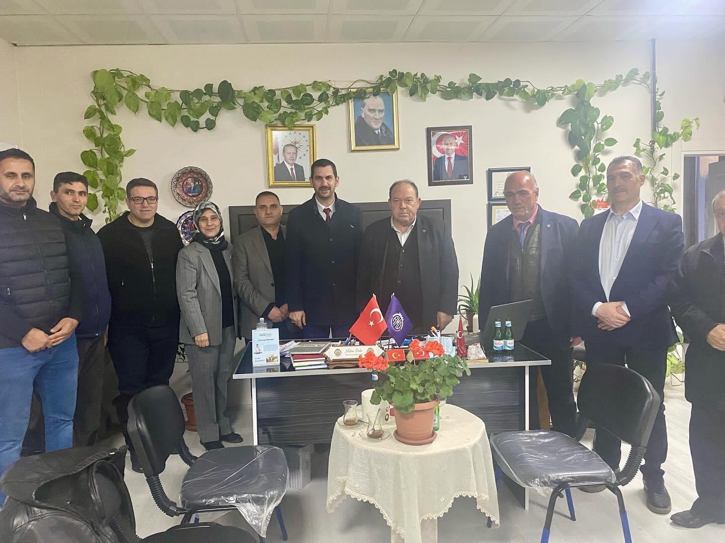 İYİ Partili Aday Muhtarlık Ziyaretinde