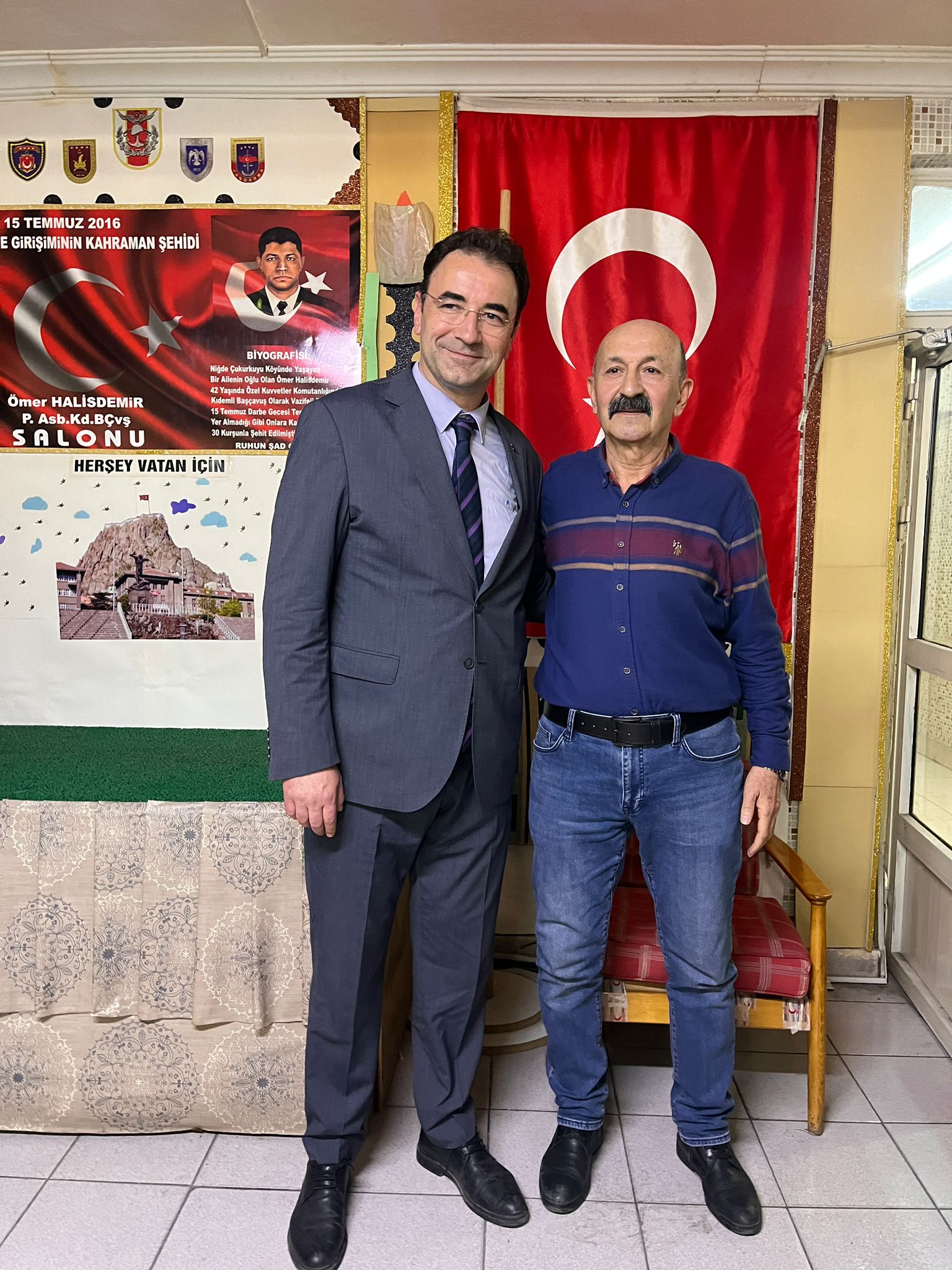 MHP'li Küçükkurt TEMAD'ı Ziyaret Etti