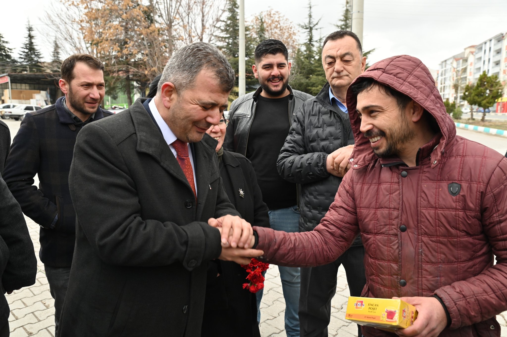 Koyuncu Güne Sanayi Esnafıyla Başladı