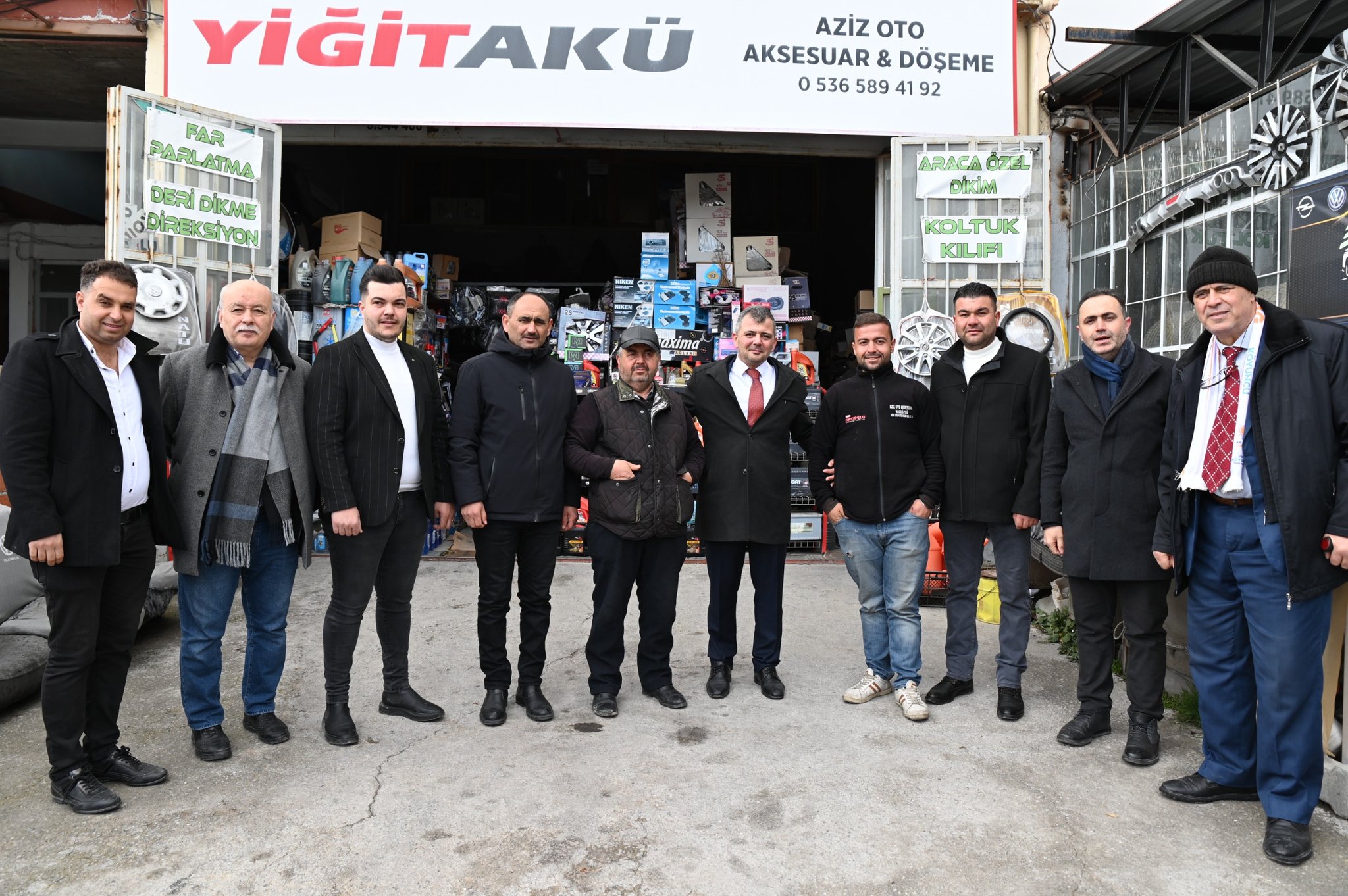 Koyuncu Güne Sanayi Esnafıyla Başladı