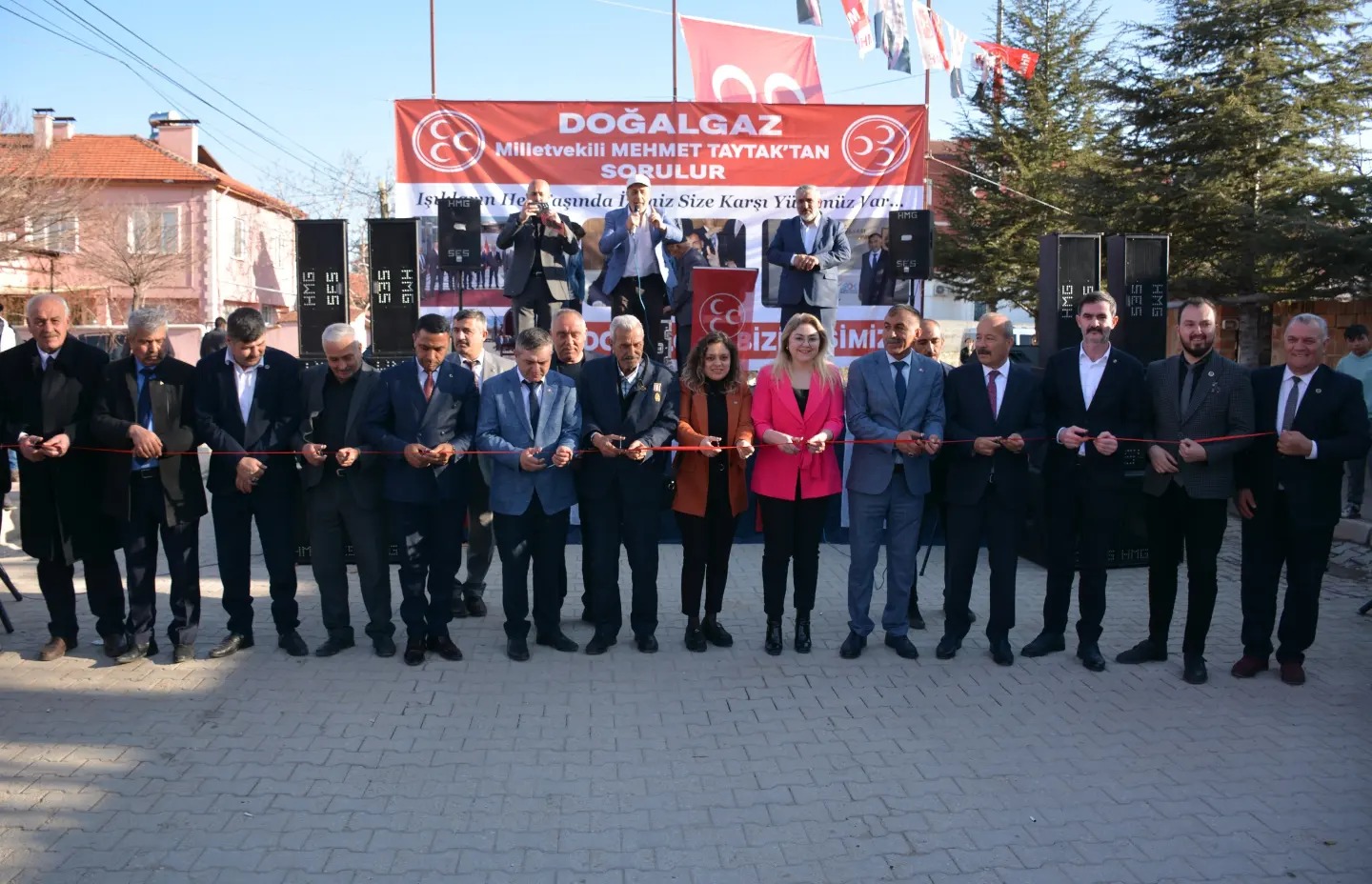 MHP AFYONKARAHİSAR’IN İLÇE VE BELDELERİNDE 58 SEÇİM BÜROSUNUN AÇILIŞINI TAMAMLADI