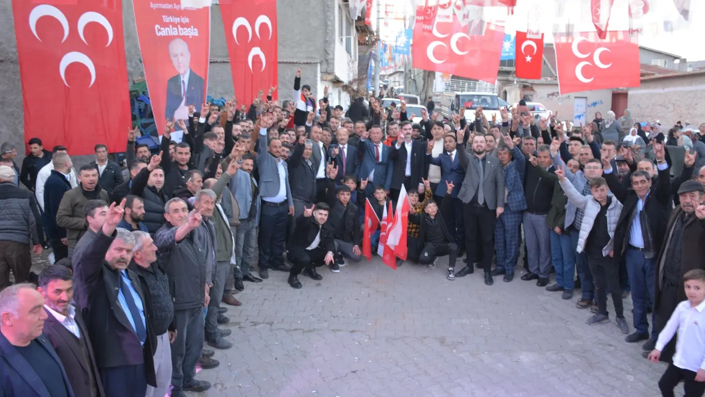 MHP AFYONKARAHİSAR’IN İLÇE VE BELDELERİNDE 58 SEÇİM BÜROSUNUN AÇILIŞINI TAMAMLADI