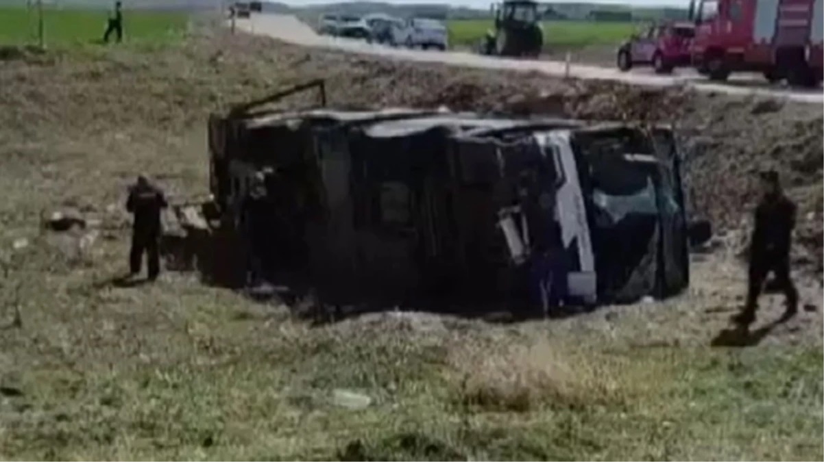 Başkent’te EGO otobüsü devrildi;24 yaralı
