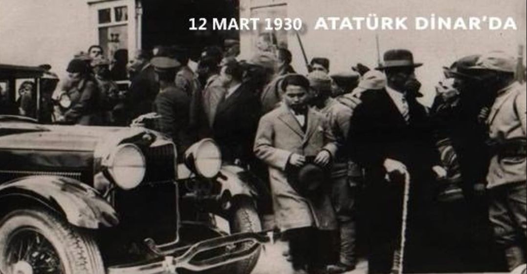 ATATÜRK'ÜN DİNAR'A GELİŞİ ÇOŞKU İLE KUTLANACAK