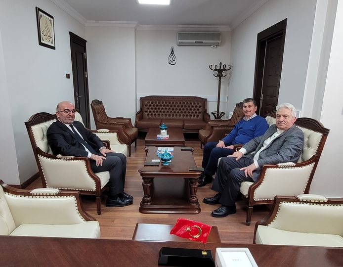 Ak Parti Afyonkarahisar Eski Milletvekili ve Kamu Görevlileri İl Müftüsü'nü Ziyaret Etti