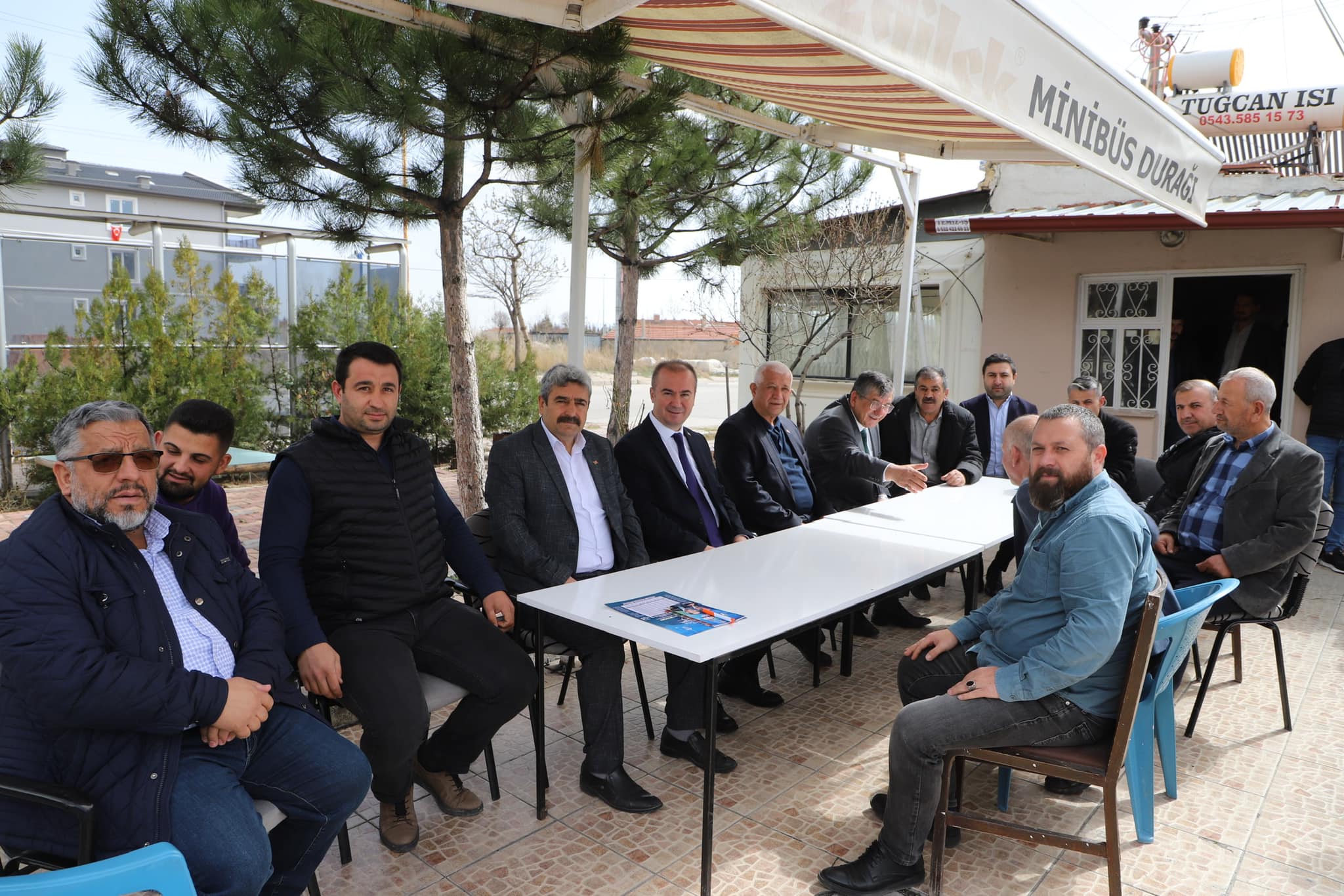 ULUÇAY MİNİBÜSÇÜ ESNAFINI ZİYARET ETTİ