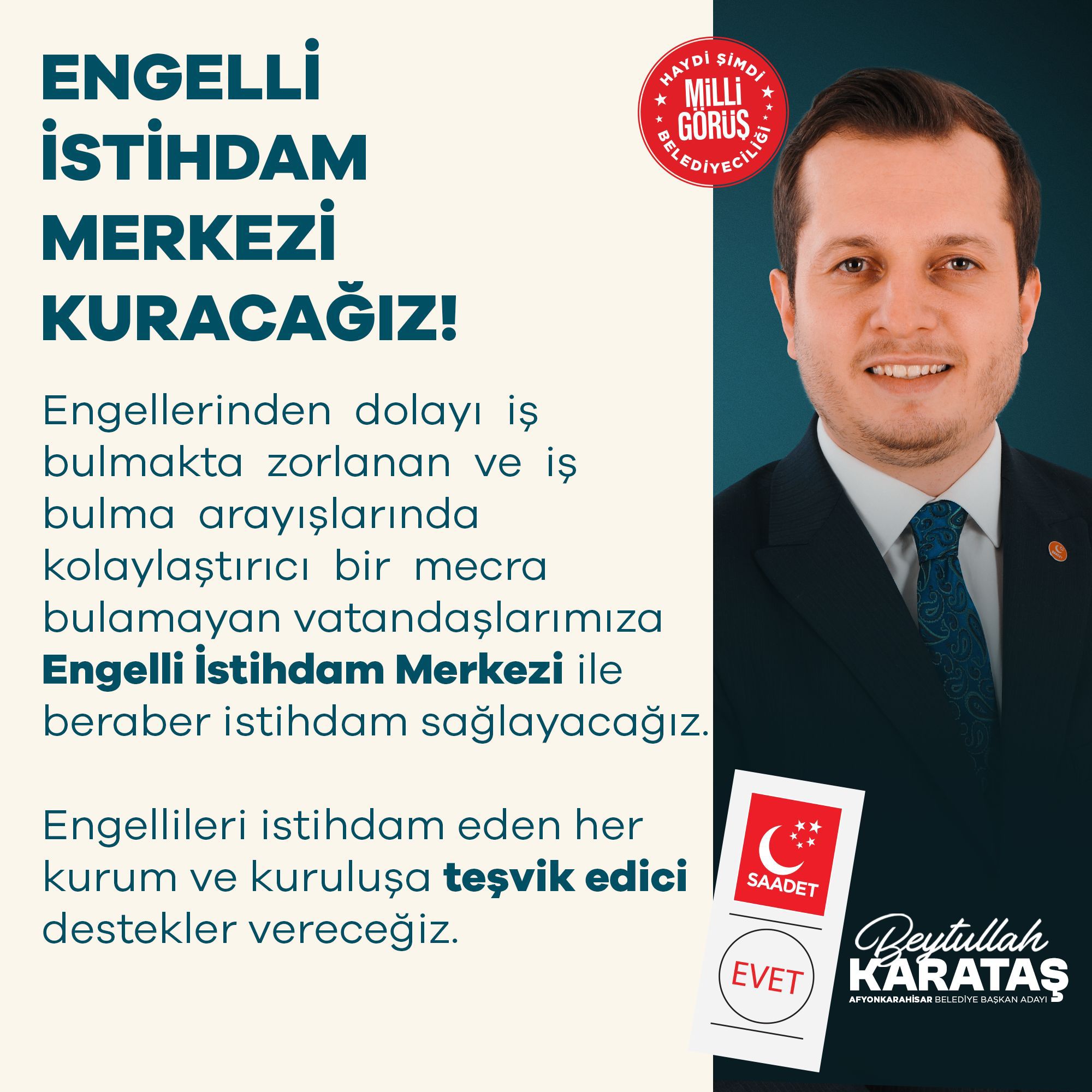 "HEDEFİMİZ ENGELSİZ BİR AFYONKARAHİSAR"