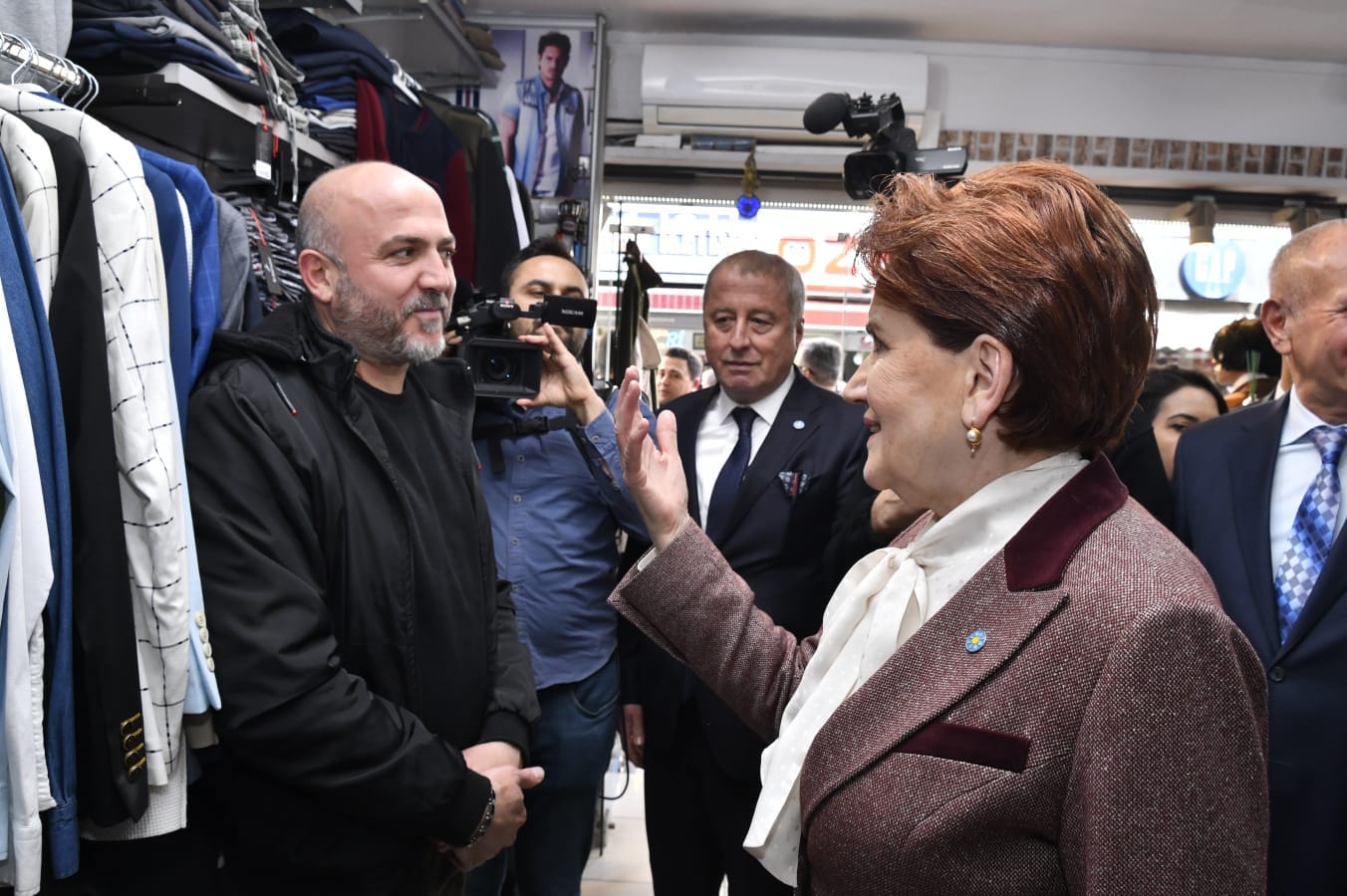 OLGUN GENEL BAŞKAN AKŞENER İLE DÜZCE PROGRAMINA KATILDI