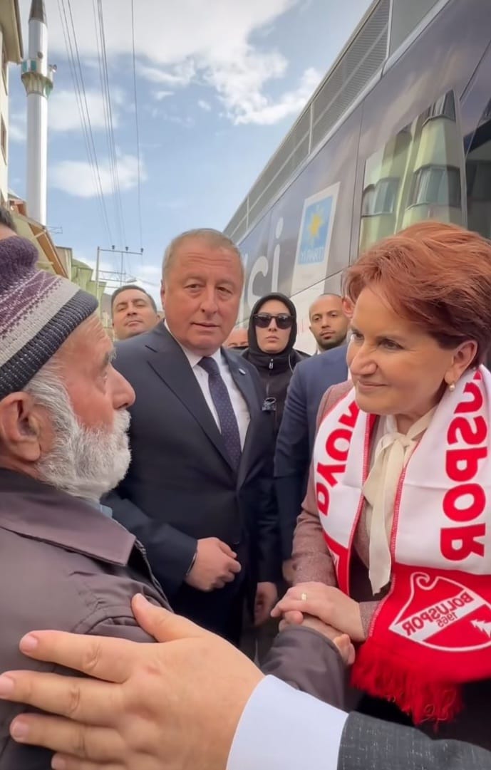 OLGUN BOLU ZİYARETİNDE AKŞENER'İ YALNIZ BIRAKMADI