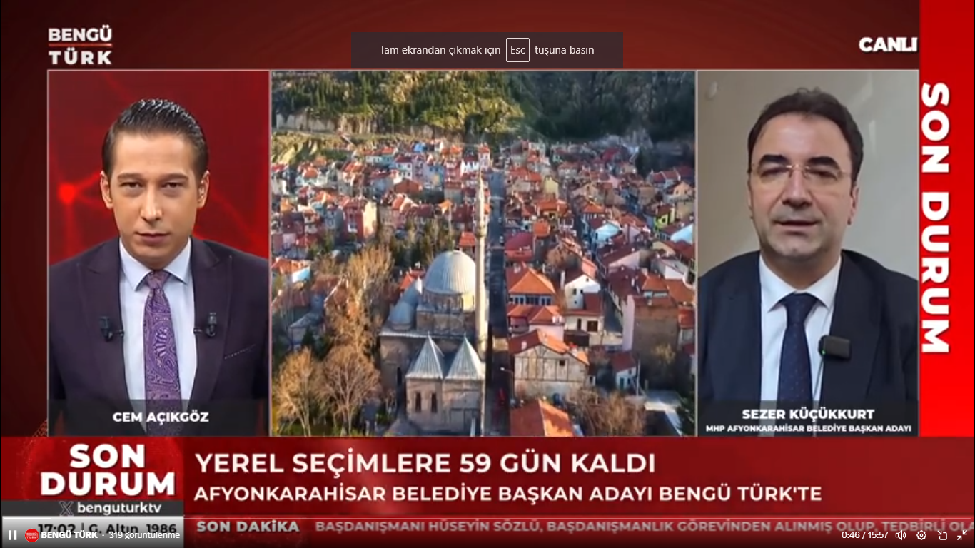 MHP'li Aday Projelerini ve Çalışmalarını Ulusala Taşıdı