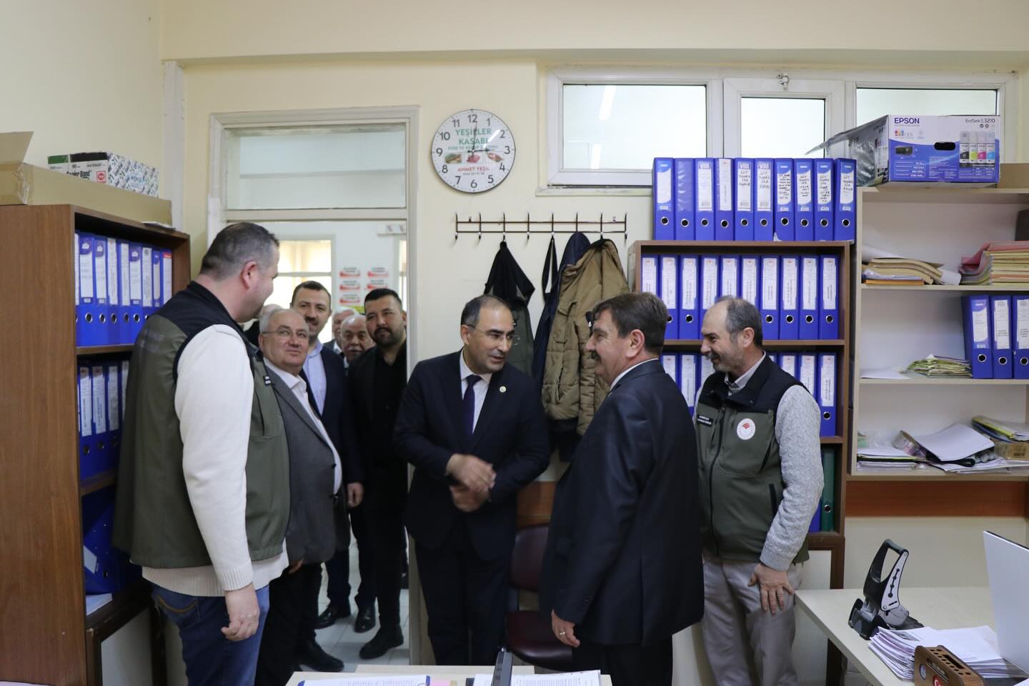 Arslan, Dinar Belediye Başkan Adayı Nihat Sarı İle Sahada