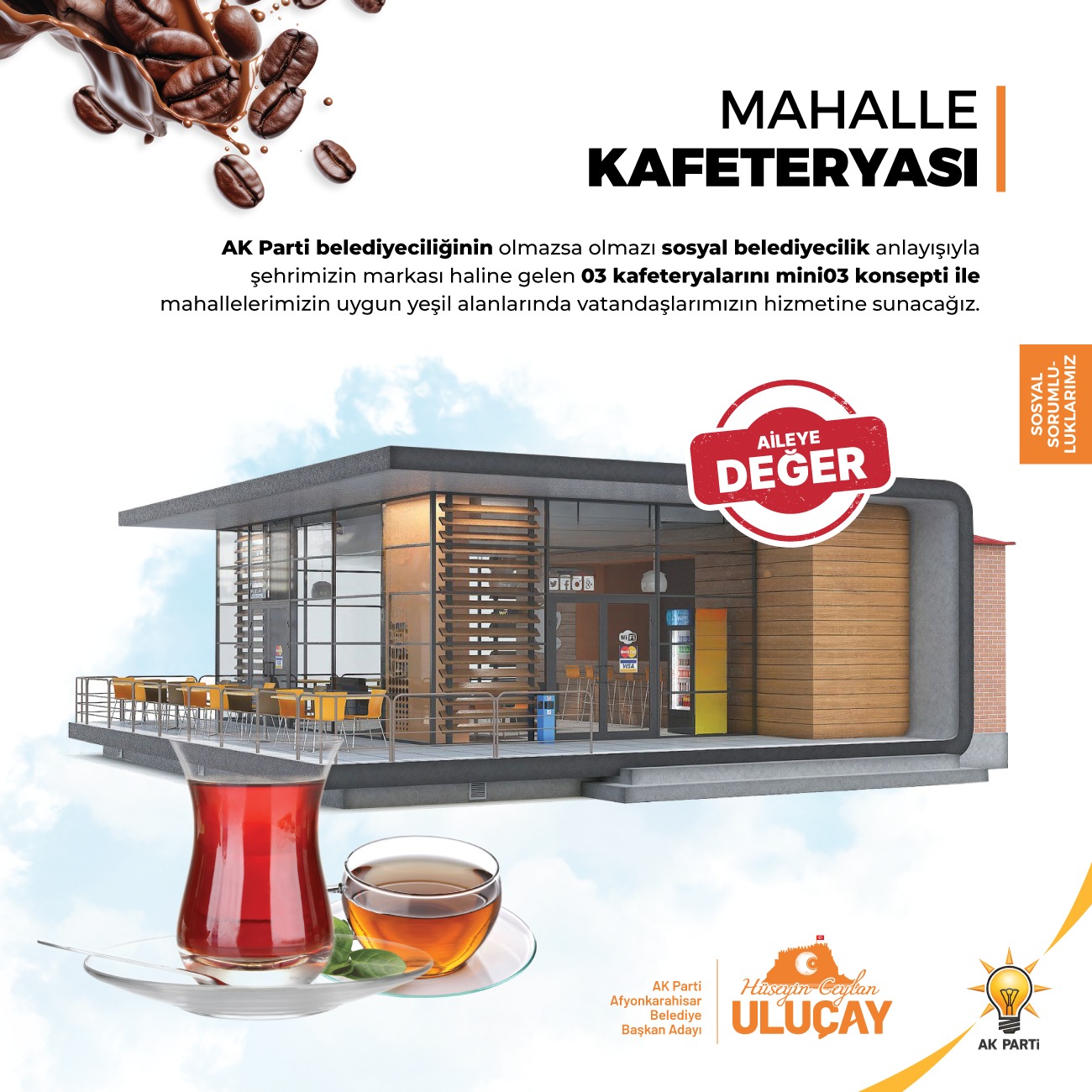 AK Partili Uluçay'ın Kafeterya Projesine Yoğun İlgi