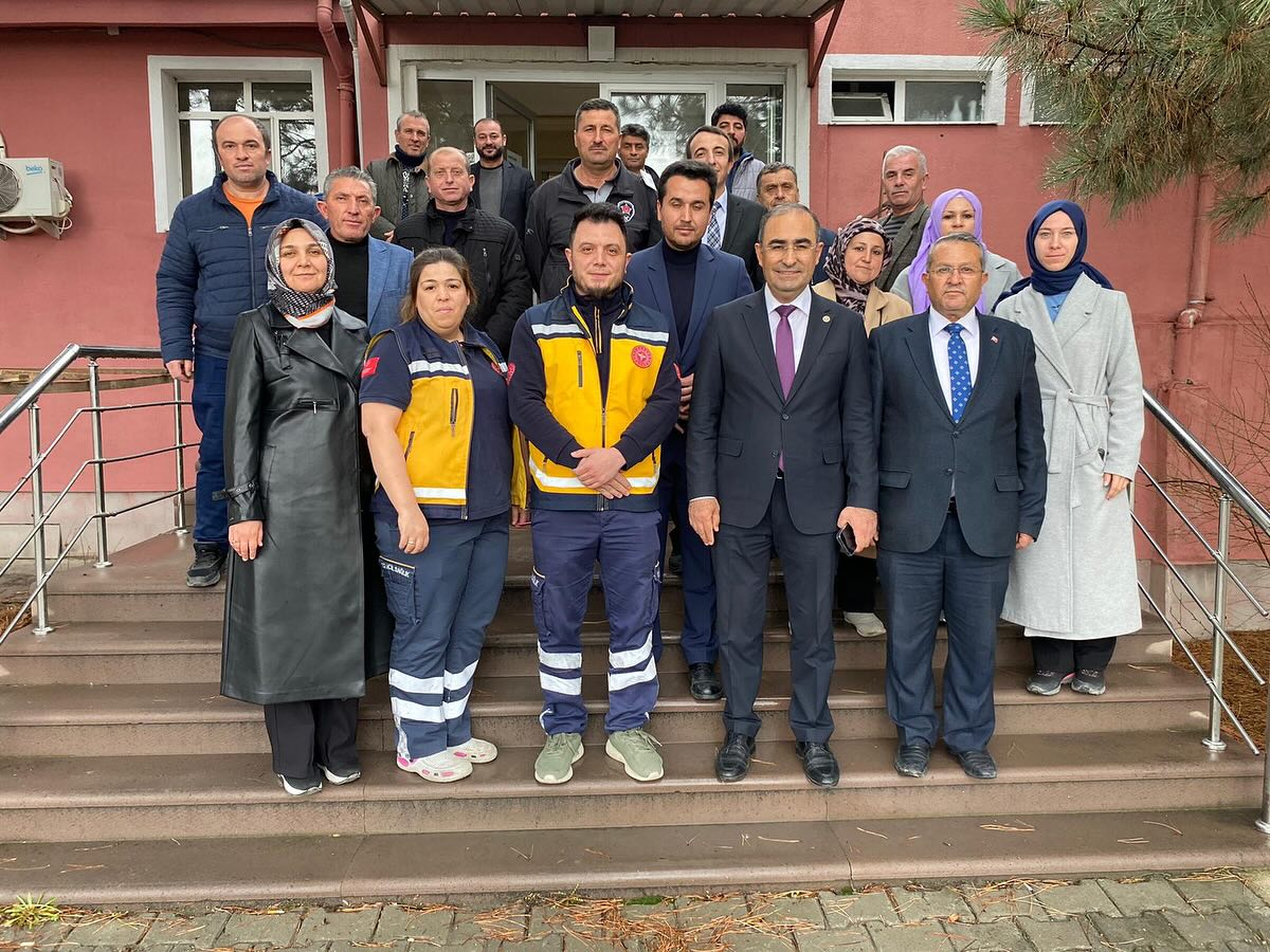 AK Partili Arslan İhsaniye Devlet Hastanesini Ziyaret Etti