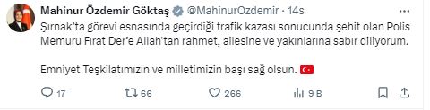 Afyonlu Bakan Taziye Yayınladı