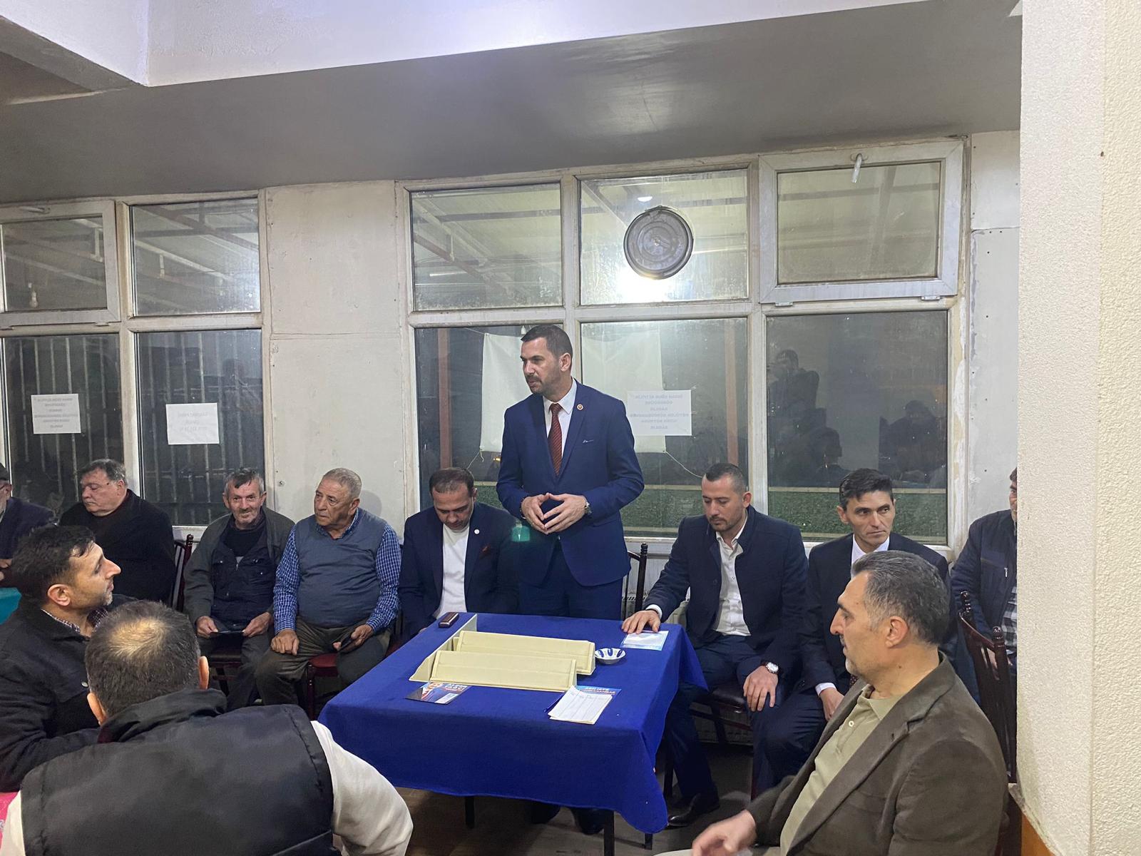 "Kahvehanelerde Seçim Rüzgârları: Yağcı'dan Afyonkarahisar'a 'Birlik Mesajı'