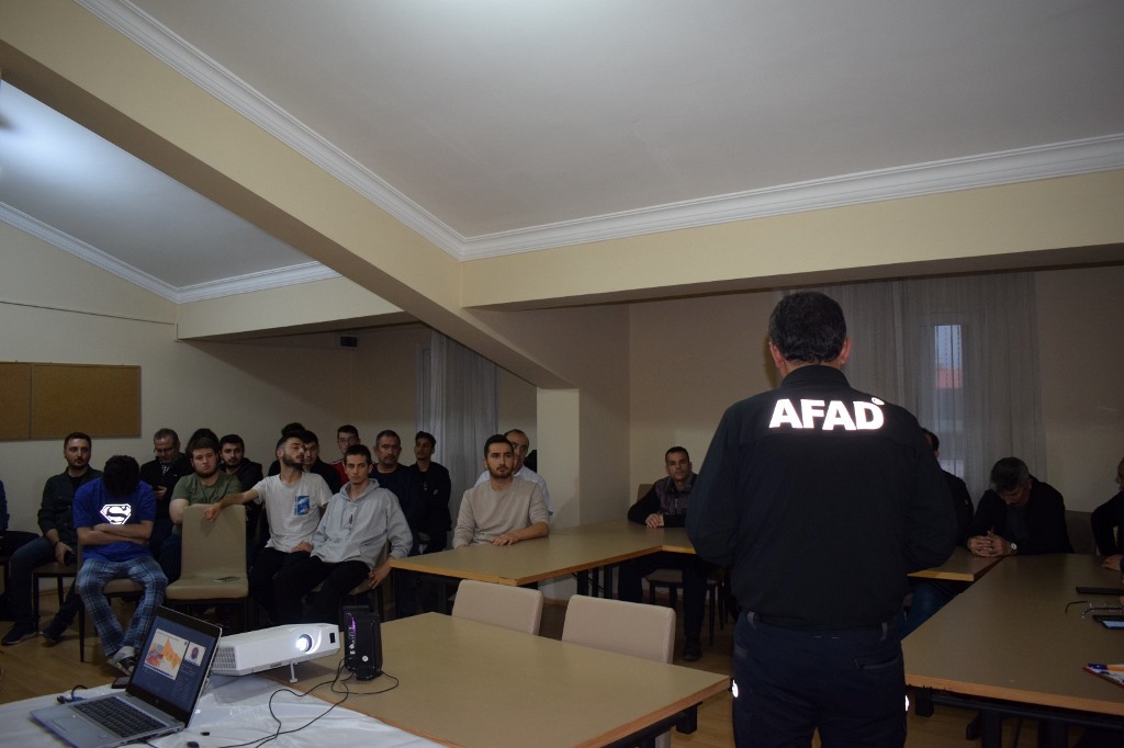 SULTAN DİVANİ YURDU'NDA TATBİKATLAR GERÇEKLEŞTİ