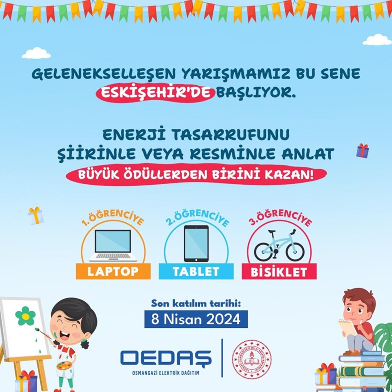 OEDAŞ'IN GELENEKSEL ŞİİR VE RESİM YARIŞMASI İÇİN BAŞVURULAR BAŞLADI